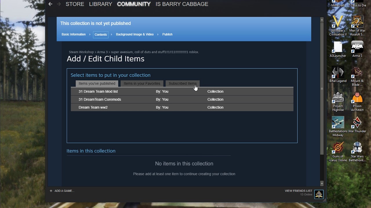 how to install mods with steam workshop downloader